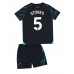 Günstige Manchester City John Stones #5 Babykleidung 3rd Fussballtrikot Kinder 2023-24 Kurzarm (+ kurze hosen)